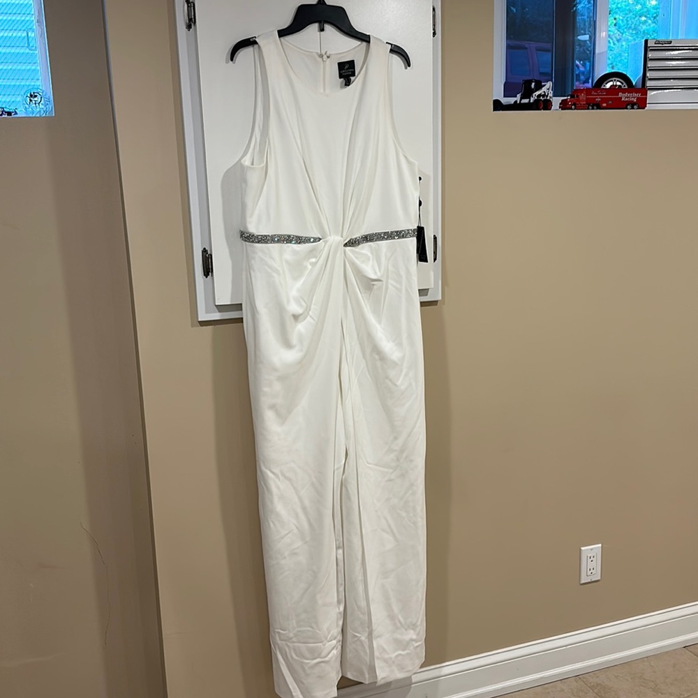 Adrianna Papell - Ivory Jumpsuit - Size 18